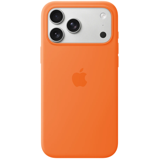 Apple Case Silicone Case with MagSafe Orange for iPhone 17 Pro Max